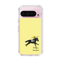 スリムプロテクションケース［ おがわじゅり×デイリー×caseplay - 青毛 - イエロー ］