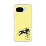 スリムプロテクションケース［ おがわじゅり×デイリー×caseplay - 青毛 - イエロー ］
