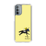 スリムプロテクションケース［ おがわじゅり×デイリー×caseplay - 青毛 - イエロー ］