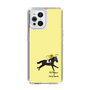 スリムプロテクションケース［ おがわじゅり×デイリー×caseplay - 青毛 - イエロー ］