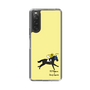 スリムプロテクションケース［ おがわじゅり×デイリー×caseplay - 青毛 - イエロー ］