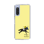 スリムプロテクションケース［ おがわじゅり×デイリー×caseplay - 青毛 - イエロー ］