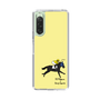 スリムプロテクションケース［ おがわじゅり×デイリー×caseplay - 青毛 - イエロー ］
