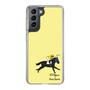スリムプロテクションケース［ おがわじゅり×デイリー×caseplay - 青毛 - イエロー ］