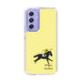 スリムプロテクションケース［ おがわじゅり×デイリー×caseplay - 青毛 - イエロー ］