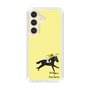 スリムプロテクションケース［ おがわじゅり×デイリー×caseplay - 青毛 - イエロー ］
