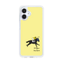 スリムプロテクションケース［ おがわじゅり×デイリー×caseplay - 青毛 - イエロー ］