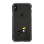 スリムプロテクションケース［ おがわじゅり×デイリー×caseplay - 青毛 ］