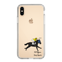 スリムプロテクションケース［ おがわじゅり×デイリー×caseplay - 青毛 ］