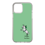 スリムプロテクションケース［ おがわじゅり×デイリー×caseplay - 芦毛 - グリーン ］
