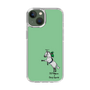 スリムプロテクションケース［ おがわじゅり×デイリー×caseplay - 芦毛 - グリーン ］