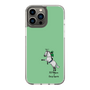 スリムプロテクションケース［ おがわじゅり×デイリー×caseplay - 芦毛 - グリーン ］