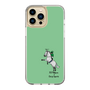スリムプロテクションケース［ おがわじゅり×デイリー×caseplay - 芦毛 - グリーン ］