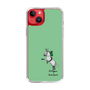 スリムプロテクションケース［ おがわじゅり×デイリー×caseplay - 芦毛 - グリーン ］