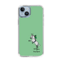 スリムプロテクションケース［ おがわじゅり×デイリー×caseplay - 芦毛 - グリーン ］
