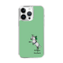 スリムプロテクションケース［ おがわじゅり×デイリー×caseplay - 芦毛 - グリーン ］