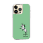 スリムプロテクションケース［ おがわじゅり×デイリー×caseplay - 芦毛 - グリーン ］
