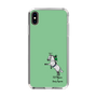 スリムプロテクションケース［ おがわじゅり×デイリー×caseplay - 芦毛 - グリーン ］