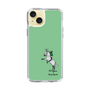 スリムプロテクションケース［ おがわじゅり×デイリー×caseplay - 芦毛 - グリーン ］