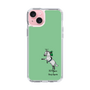 スリムプロテクションケース［ おがわじゅり×デイリー×caseplay - 芦毛 - グリーン ］