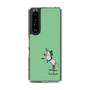 スリムプロテクションケース［ おがわじゅり×デイリー×caseplay - 芦毛 - グリーン ］