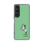 スリムプロテクションケース［ おがわじゅり×デイリー×caseplay - 芦毛 - グリーン ］
