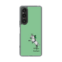 スリムプロテクションケース［ おがわじゅり×デイリー×caseplay - 芦毛 - グリーン ］