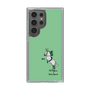 スリムプロテクションケース［ おがわじゅり×デイリー×caseplay - 芦毛 - グリーン ］