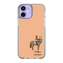 スリムプロテクションケース［ おがわじゅり×デイリー×caseplay - 栃栗毛 - オレンジ ］