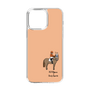 スリムプロテクションケース［ おがわじゅり×デイリー×caseplay - 栃栗毛 - オレンジ ］
