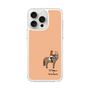 スリムプロテクションケース［ おがわじゅり×デイリー×caseplay - 栃栗毛 - オレンジ ］
