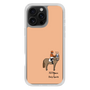 スリムプロテクションケース［ おがわじゅり×デイリー×caseplay - 栃栗毛 - オレンジ ］