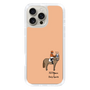 スリムプロテクションケース［ おがわじゅり×デイリー×caseplay - 栃栗毛 - オレンジ ］