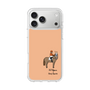スリムプロテクションケース［ おがわじゅり×デイリー×caseplay - 栃栗毛 - オレンジ ］