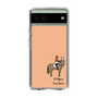 スリムプロテクションケース［ おがわじゅり×デイリー×caseplay - 栃栗毛 - オレンジ ］