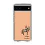 スリムプロテクションケース［ おがわじゅり×デイリー×caseplay - 栃栗毛 - オレンジ ］