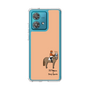 スリムプロテクションケース［ おがわじゅり×デイリー×caseplay - 栃栗毛 - オレンジ ］
