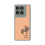スリムプロテクションケース［ おがわじゅり×デイリー×caseplay - 栃栗毛 - オレンジ ］