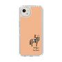 スリムプロテクションケース［ おがわじゅり×デイリー×caseplay - 栃栗毛 - オレンジ ］