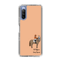 スリムプロテクションケース［ おがわじゅり×デイリー×caseplay - 栃栗毛 - オレンジ ］