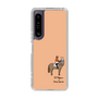 スリムプロテクションケース［ おがわじゅり×デイリー×caseplay - 栃栗毛 - オレンジ ］