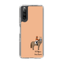スリムプロテクションケース［ おがわじゅり×デイリー×caseplay - 栃栗毛 - オレンジ ］