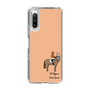 スリムプロテクションケース［ おがわじゅり×デイリー×caseplay - 栃栗毛 - オレンジ ］