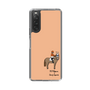 スリムプロテクションケース［ おがわじゅり×デイリー×caseplay - 栃栗毛 - オレンジ ］