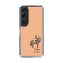 スリムプロテクションケース［ おがわじゅり×デイリー×caseplay - 栃栗毛 - オレンジ ］