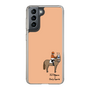 スリムプロテクションケース［ おがわじゅり×デイリー×caseplay - 栃栗毛 - オレンジ ］
