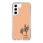 スリムプロテクションケース［ おがわじゅり×デイリー×caseplay - 栃栗毛 - オレンジ ］