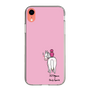 スリムプロテクションケース［ おがわじゅり×デイリー×caseplay - 白毛 - ピンク ］