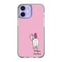 スリムプロテクションケース［ おがわじゅり×デイリー×caseplay - 白毛 - ピンク ］