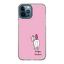 スリムプロテクションケース［ おがわじゅり×デイリー×caseplay - 白毛 - ピンク ］
